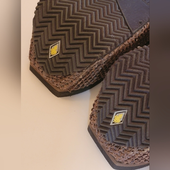 🟡VOLATILE Island Platform Wedge Sandals (8 Womens, Brown) - Picture 5 of 11